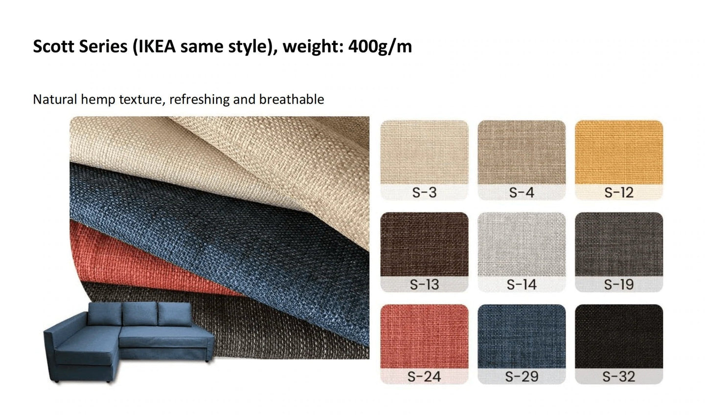 EKTORP 3-seat sofa with chaise longue - Hika home