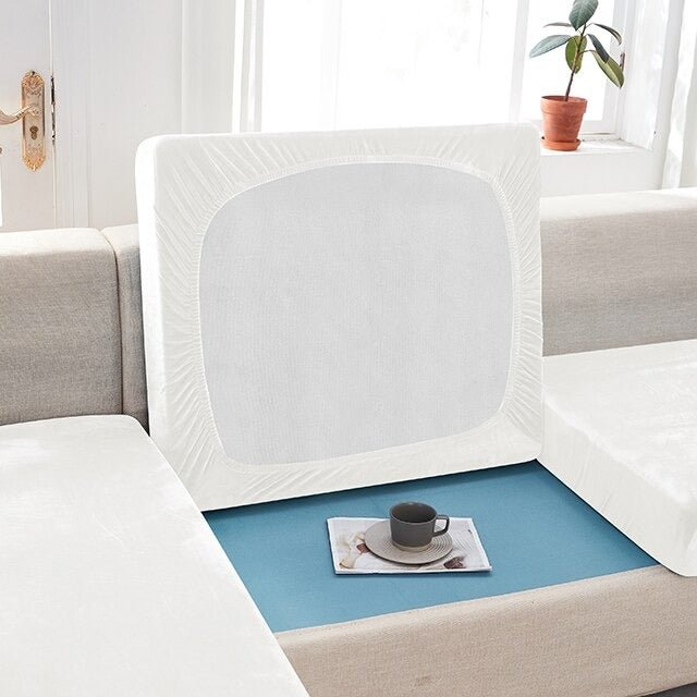 "ENLARGE SIZE"Premium Velvet Sofa Seat Slipcovers (Velvet) - Hika home