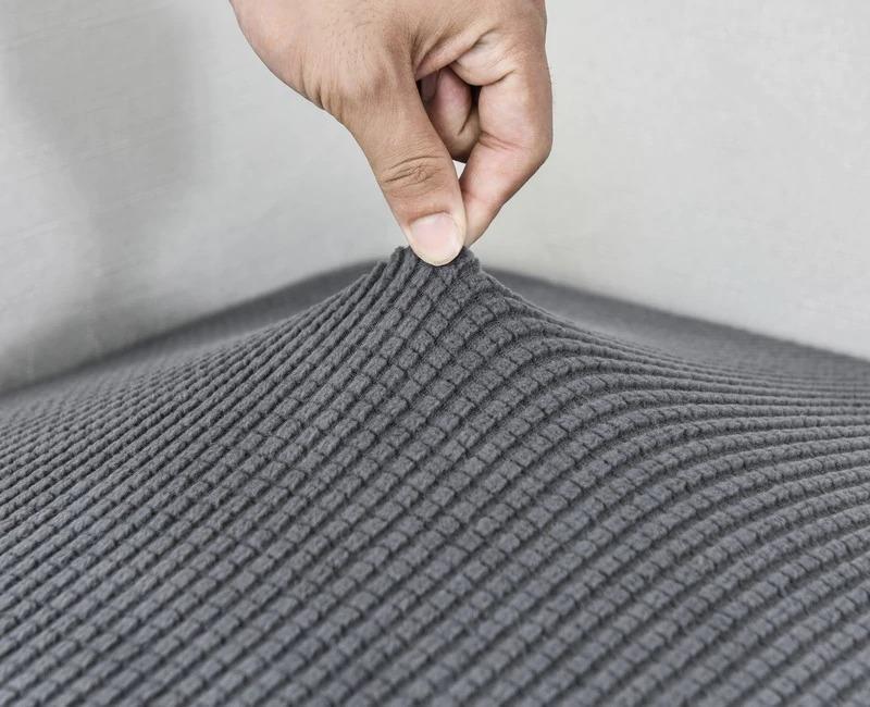 "ENLARGED SIZE"Standard Solid Color Sofa Seat Covers (Polar Fleece) - Hika home