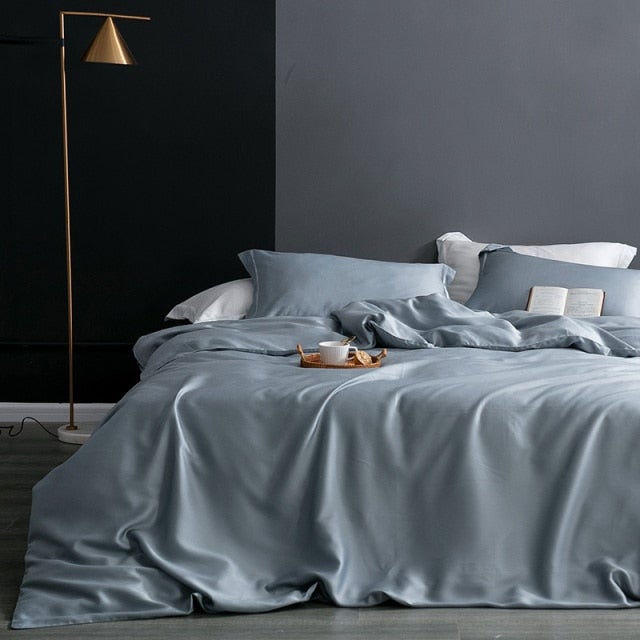High-Grade Real Silk Duvet Cover - Hika home