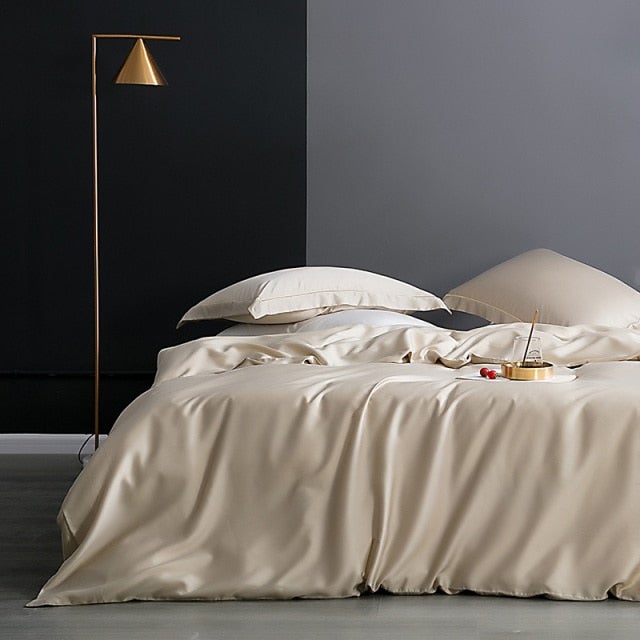 High-Grade Real Silk Duvet Cover - Hika home