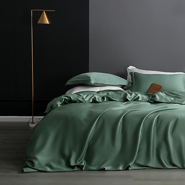 High-Grade Real Silk Duvet Cover - Hika home