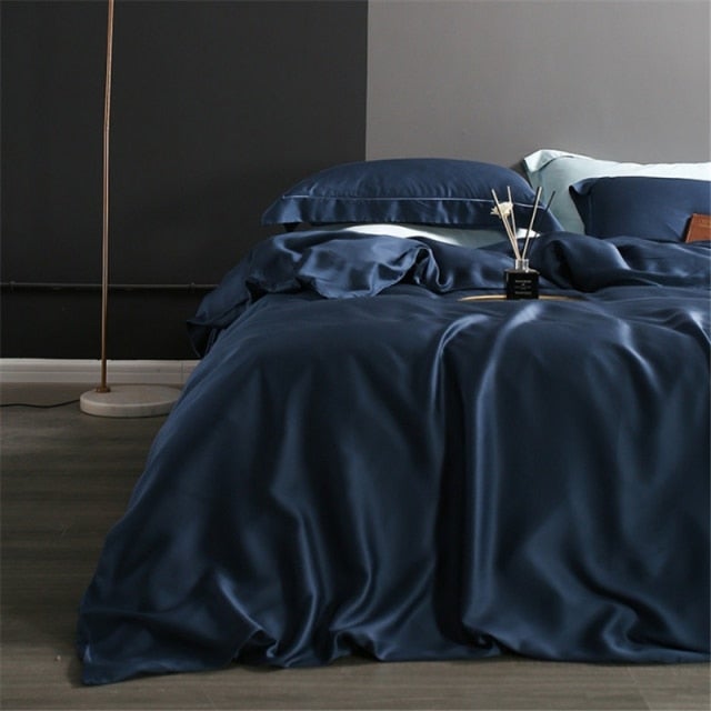 High-Grade Real Silk Duvet Cover - Hika home