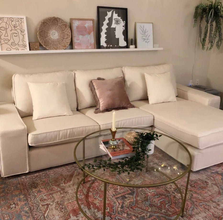 IKEA Kivik 2 Seat with Chaise Cover - Hika home