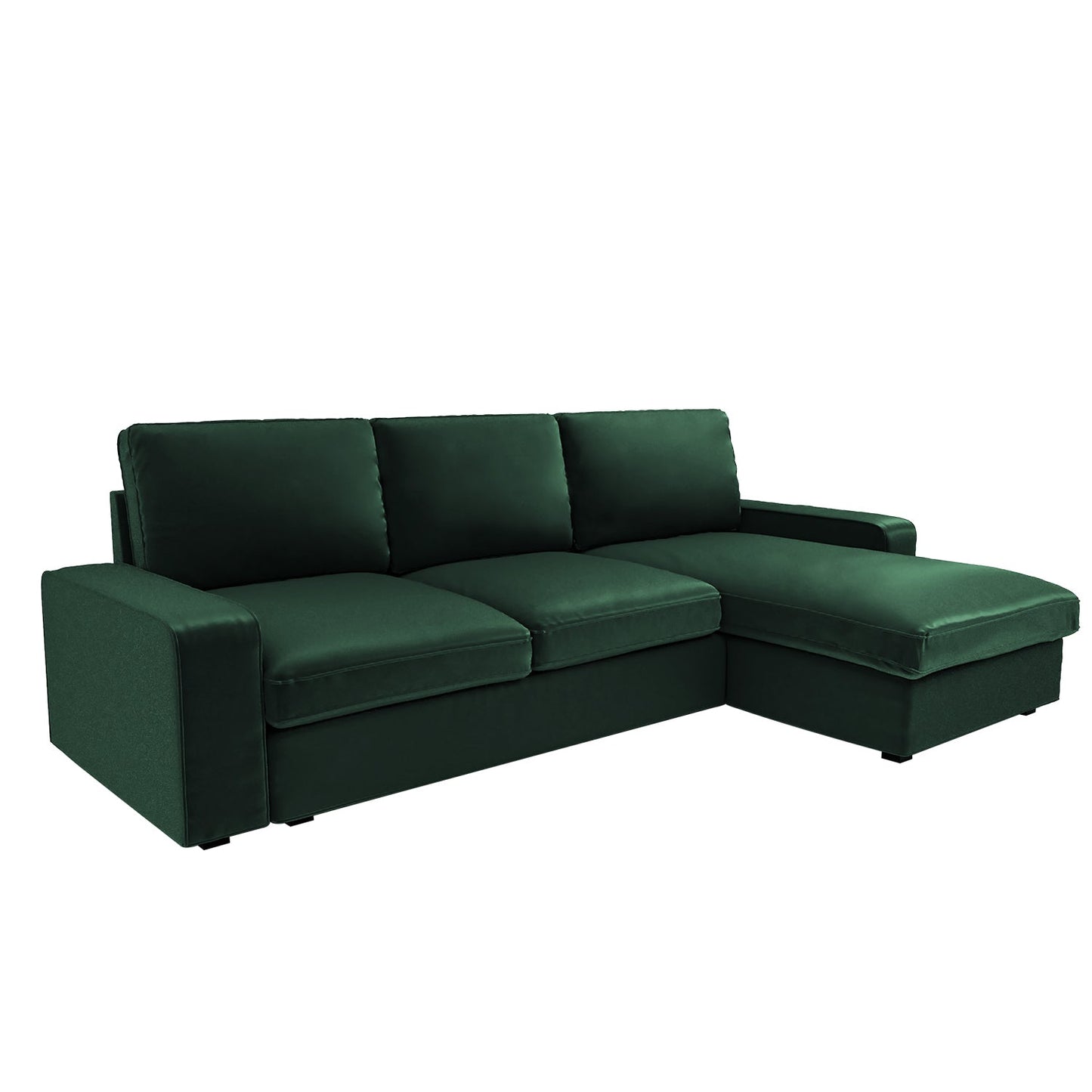 IKEA Kivik 2 Seat with Chaise Cover - Hika home