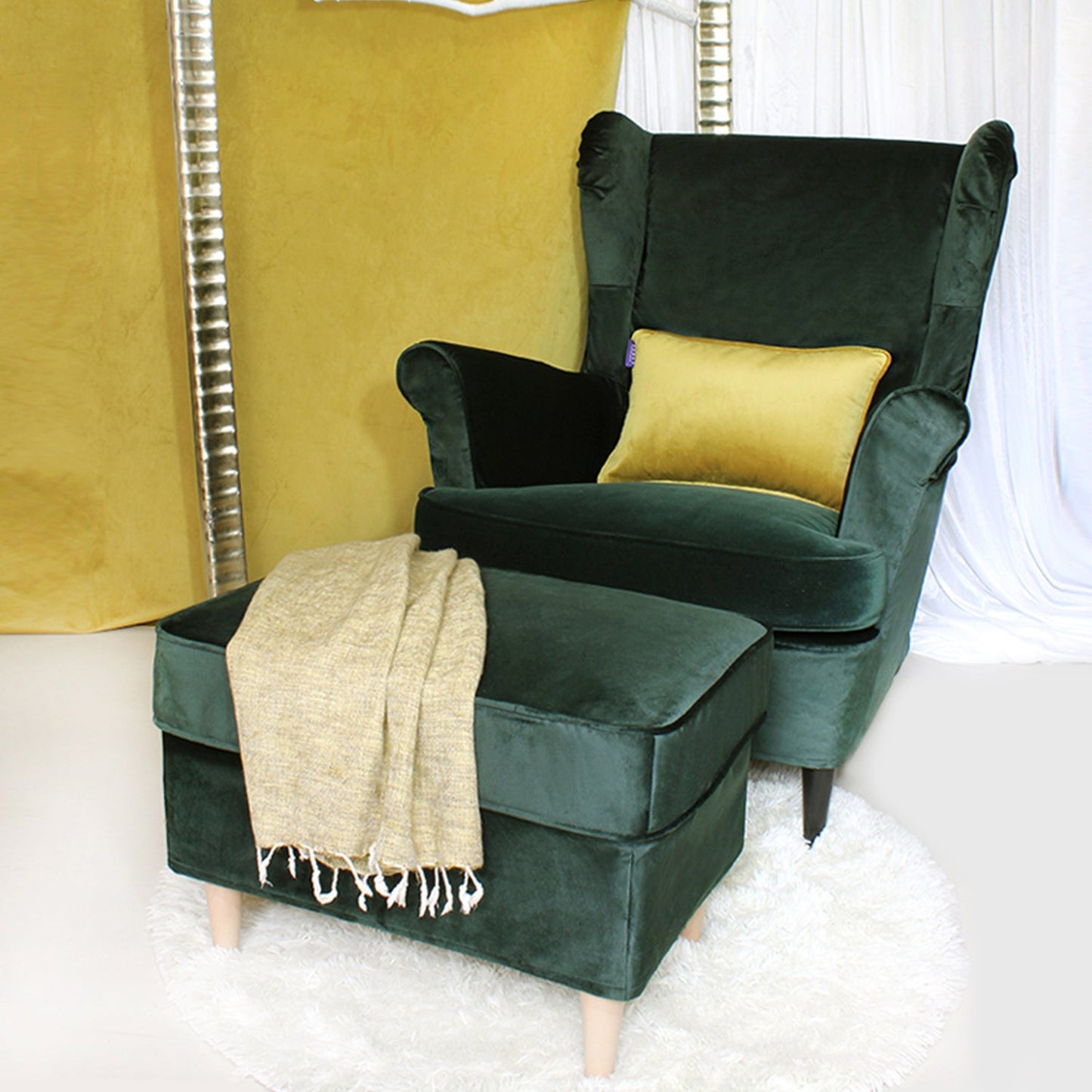 IKEA STRANDMON Wing Chair - Hika home