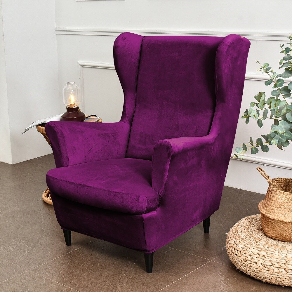 IKEA STRANDMON Wing Chair Velvet Covers - Hika home