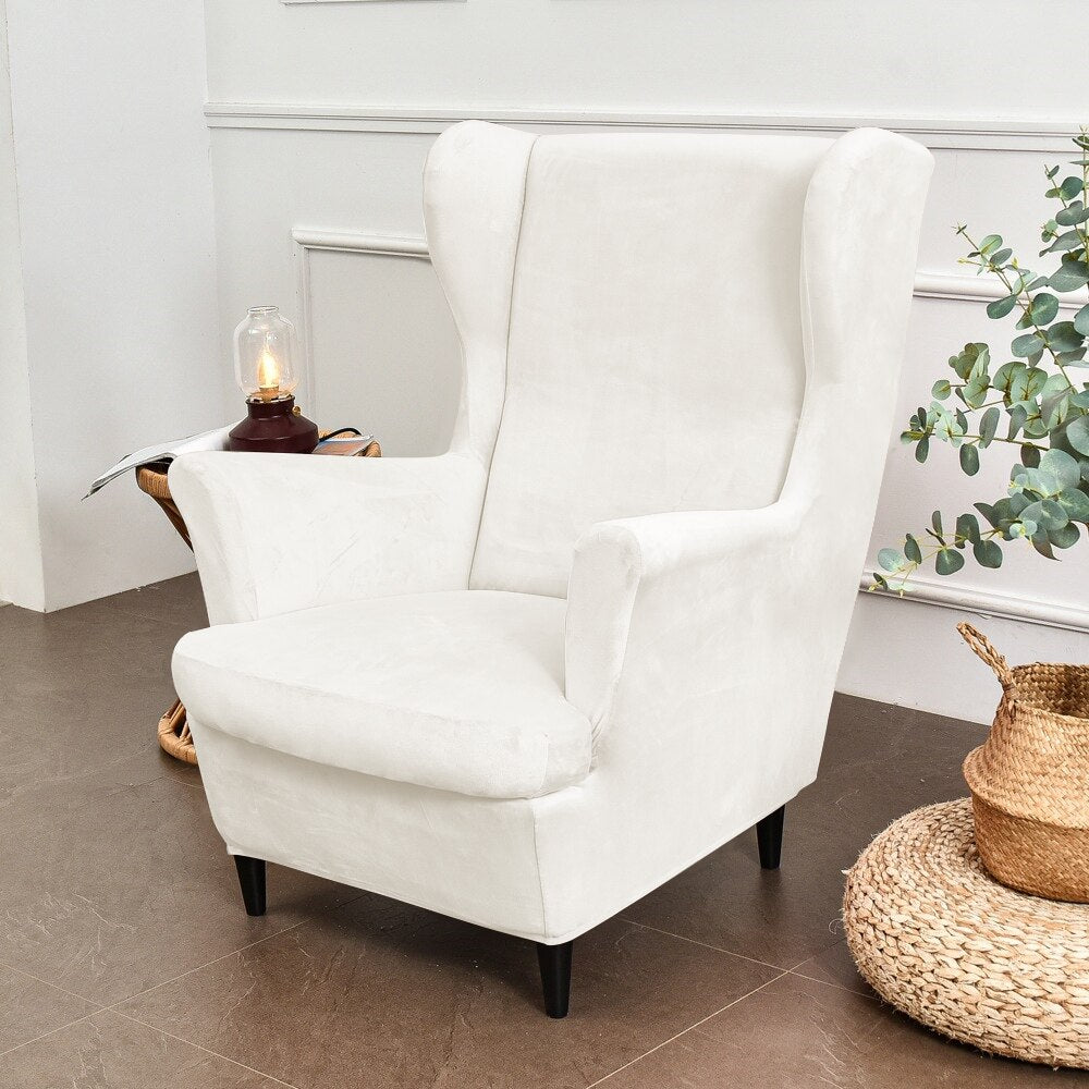 IKEA STRANDMON Wing Chair Velvet Covers - Hika home