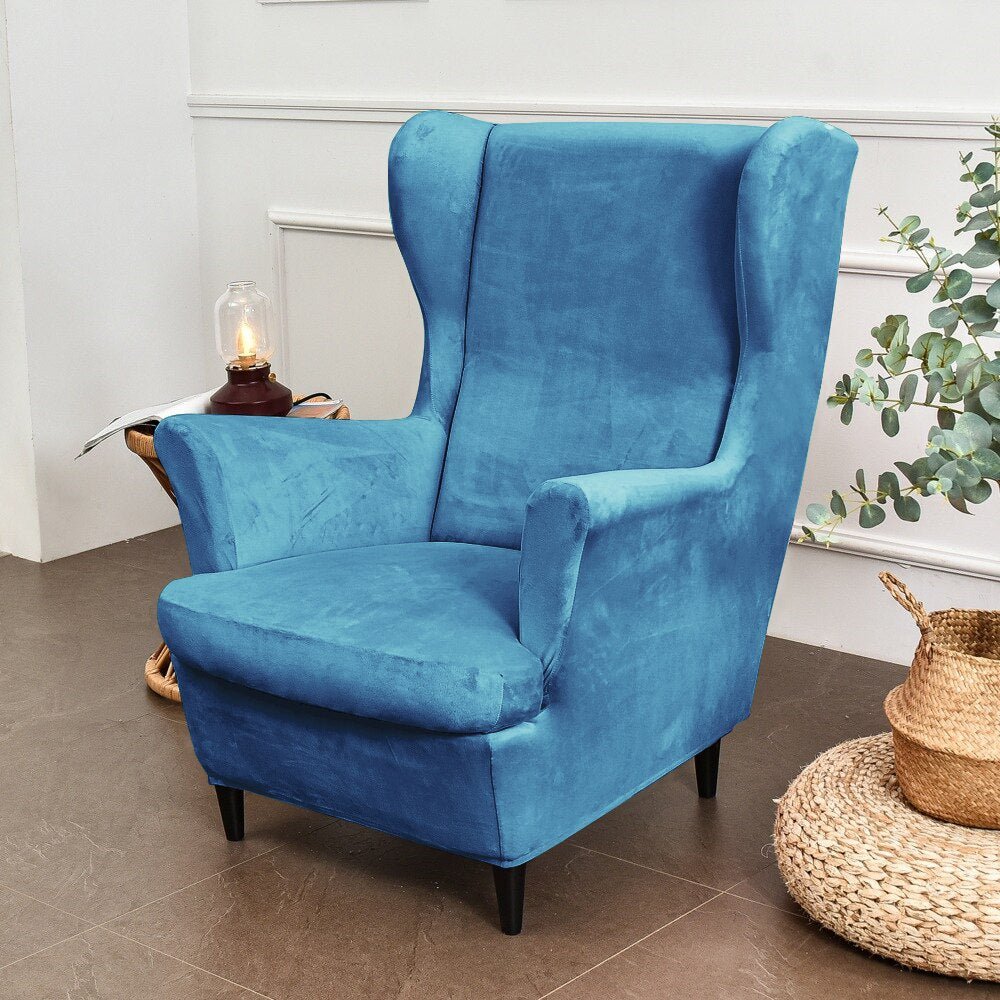 IKEA STRANDMON Wing Chair Velvet Covers - Hika home