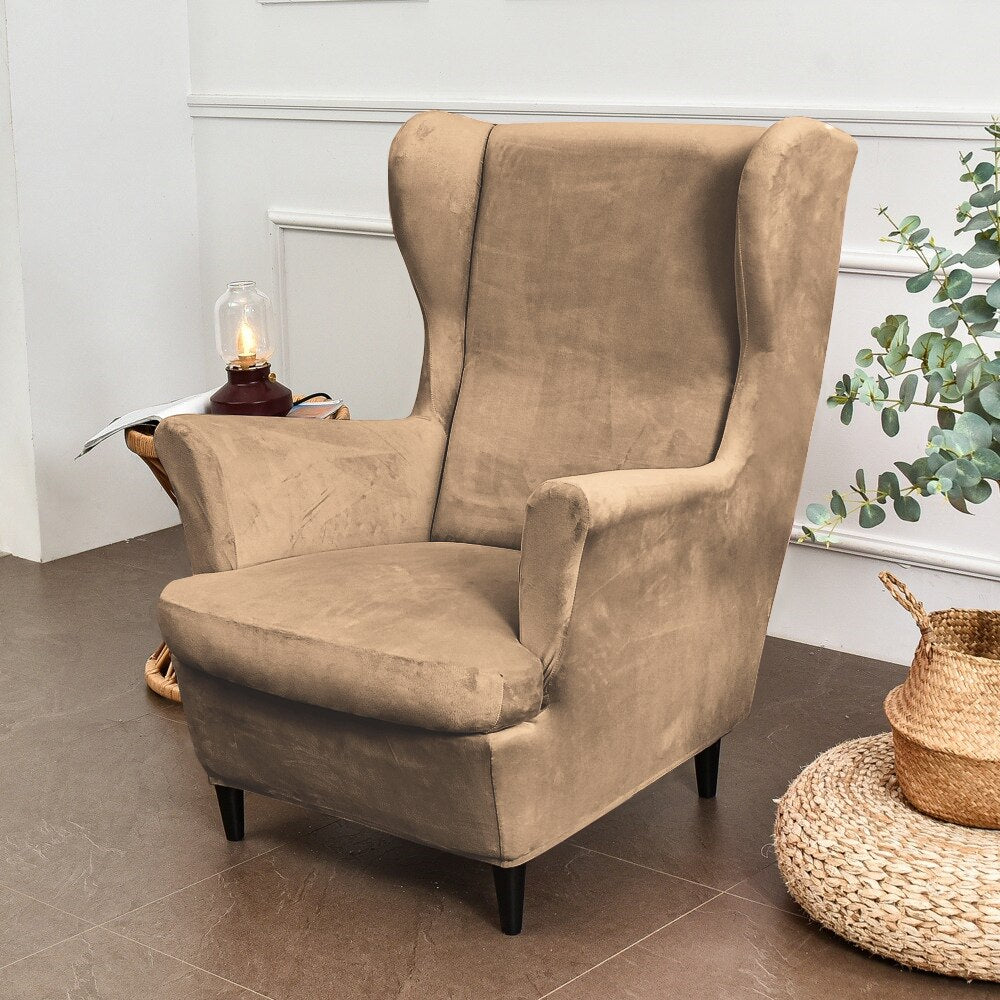IKEA STRANDMON Wing Chair Velvet Covers - Hika home