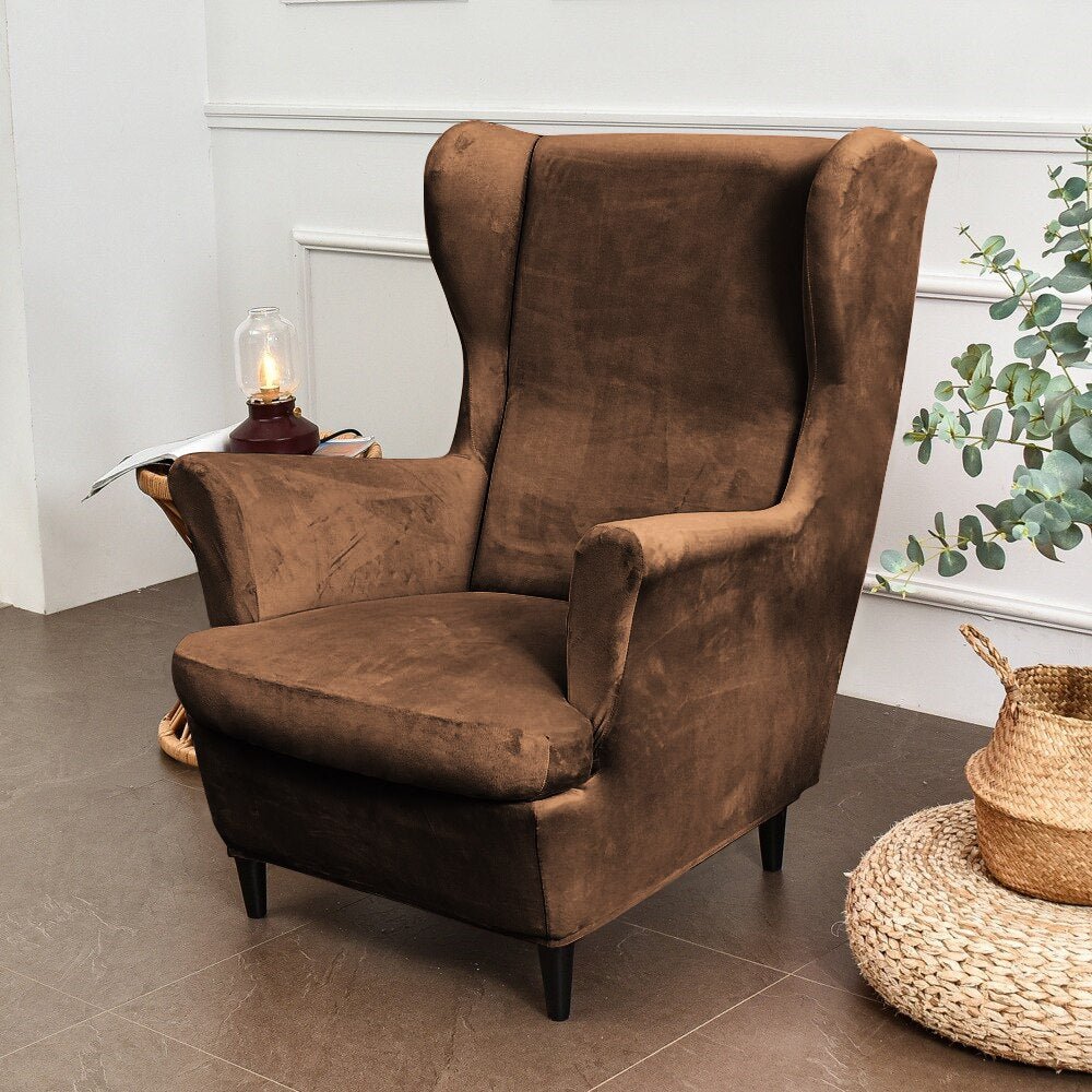 IKEA STRANDMON Wing Chair Velvet Covers - Hika home