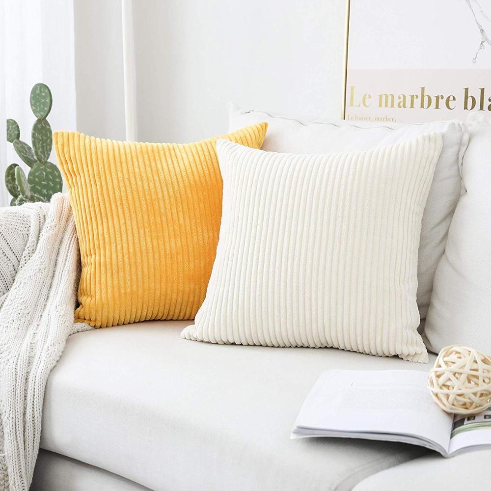 Nordic Pillowcases (Super-Soft Corduroy) - Hika home