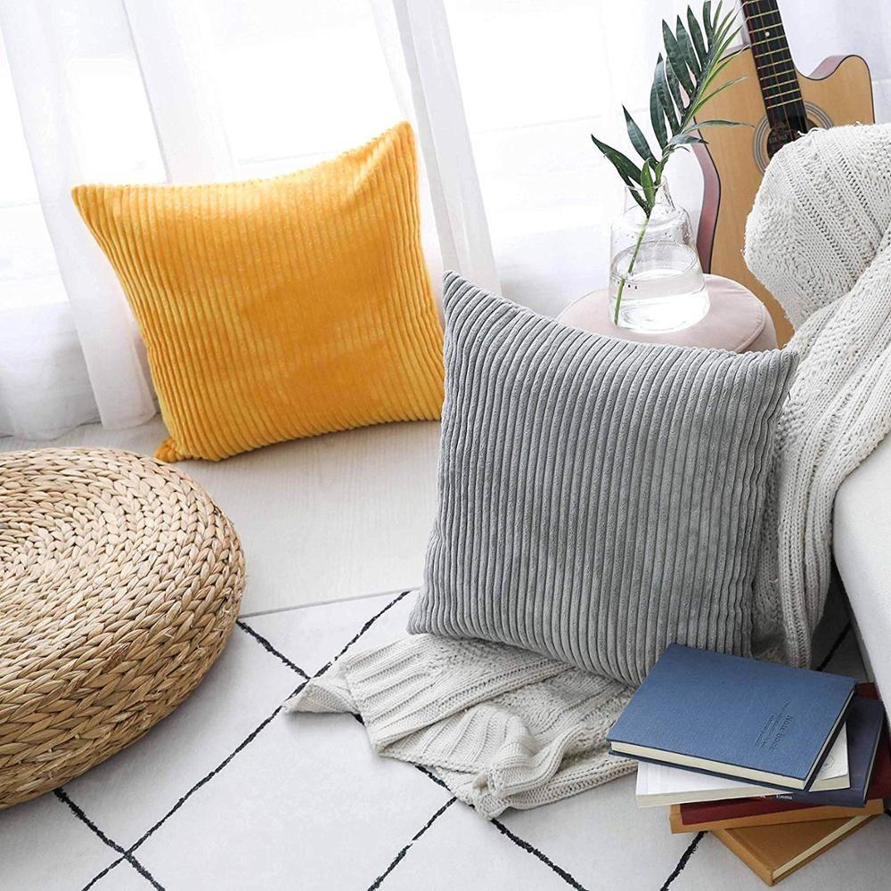 Nordic Pillowcases (Super-Soft Corduroy) - Hika home