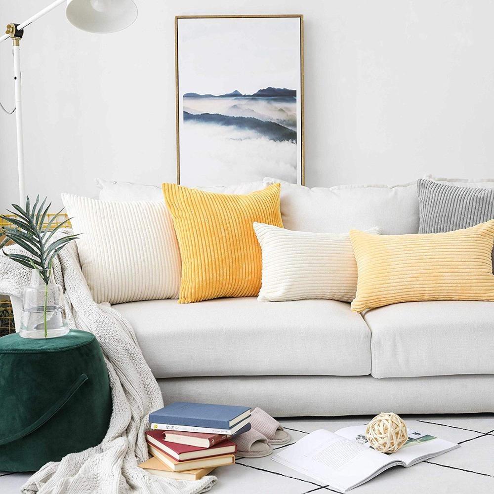 Nordic Pillowcases (Super-Soft Corduroy) - Hika home