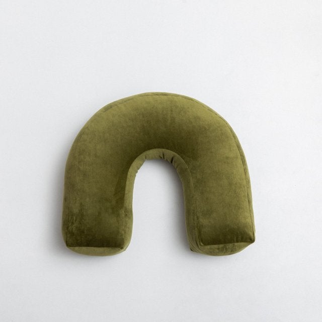 Nordic Velvet Pillow Wave Knot Cushion - Hika home