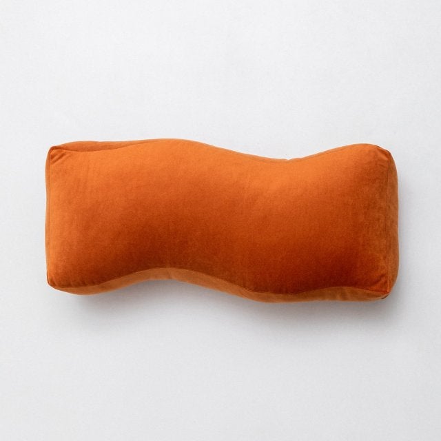 Nordic Velvet Pillow Wave Knot Cushion - Hika home