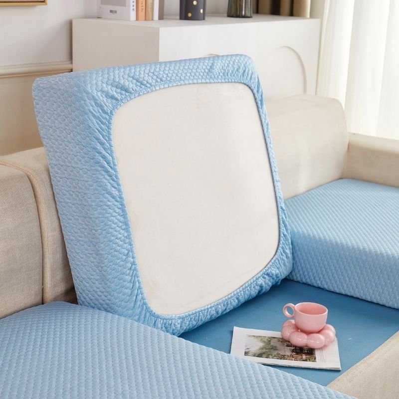 Premium 3D Ice Silk Small Bubble SOFA Covers - Hika home