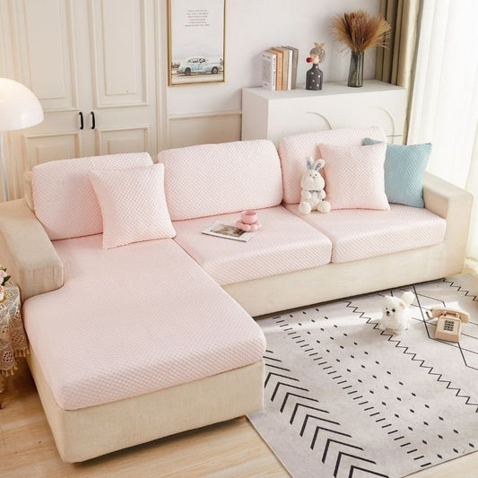 Premium 3D Ice Silk Small Bubble SOFA Covers - Hika home