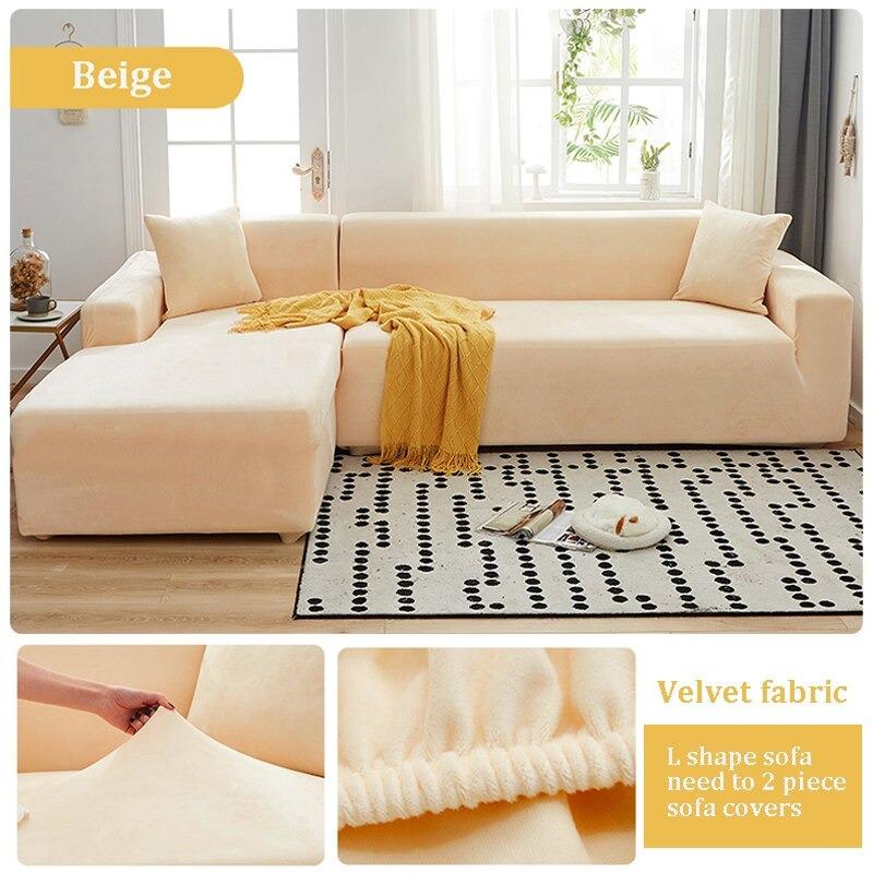 Premium Velvet Covers (Stretch)FREE PILLOWCASE - Hika home