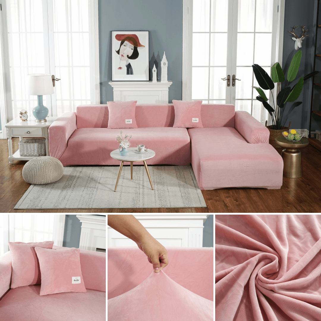 Premium Velvet Covers (Stretch)FREE PILLOWCASE - Hika home