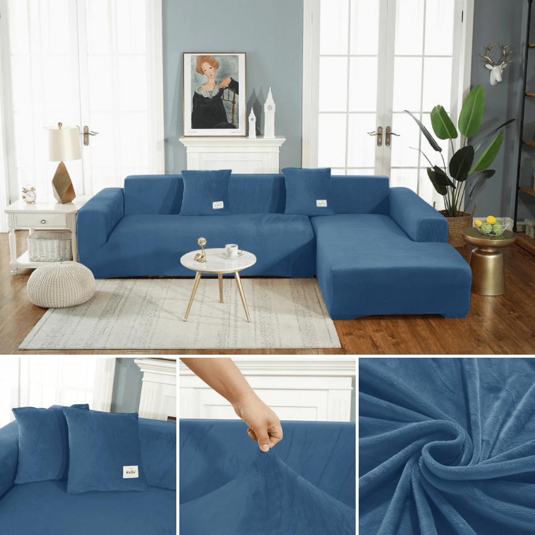 Premium Velvet Covers (Stretch)FREE PILLOWCASE - Hika home