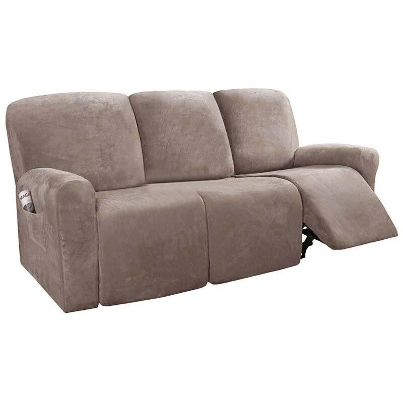 Premium Velvet Recliner Sofa Cover (Velvet) - Hika home