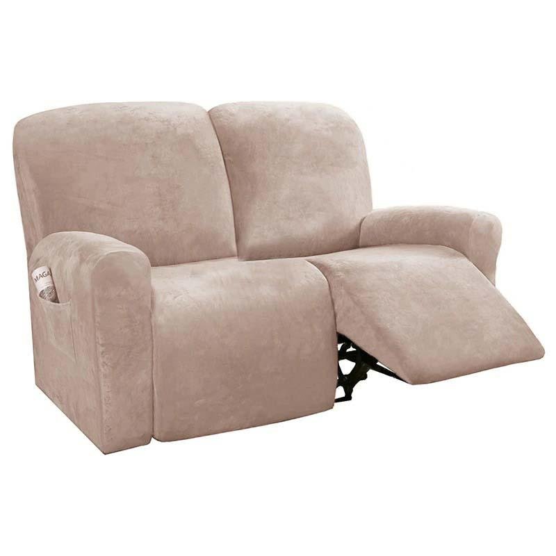 Premium Velvet Recliner Sofa Cover (Velvet) - Hika home
