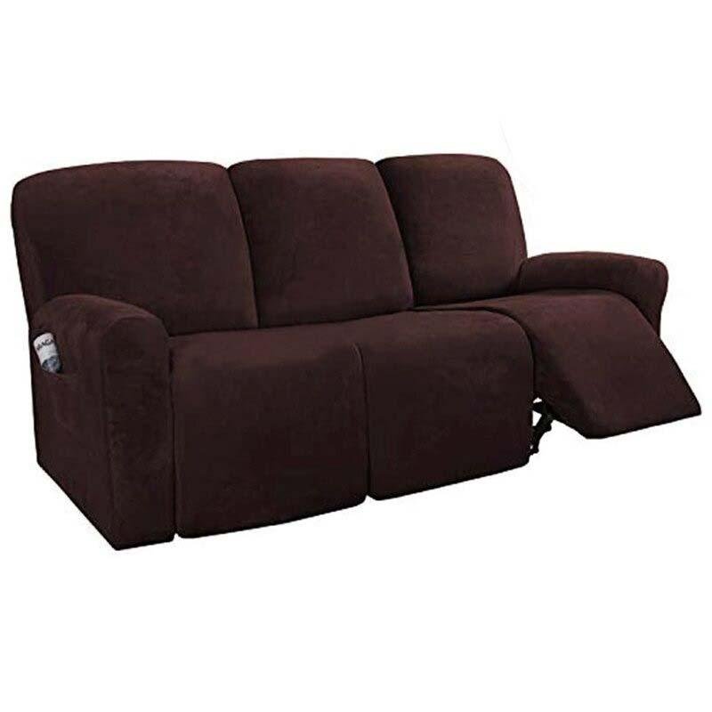 Premium Velvet Recliner Sofa Cover (Velvet) - Hika home