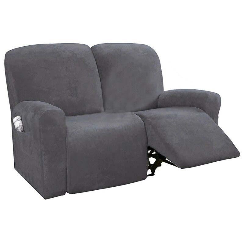 Premium Velvet Recliner Sofa Cover (Velvet) - Hika home
