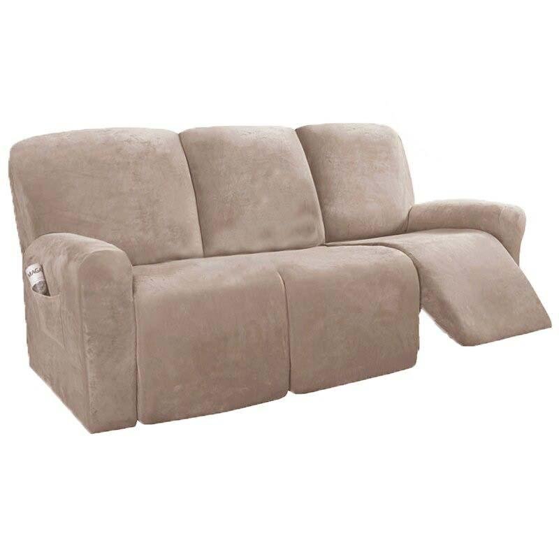 Premium Velvet Recliner Sofa Cover (Velvet) - Hika home