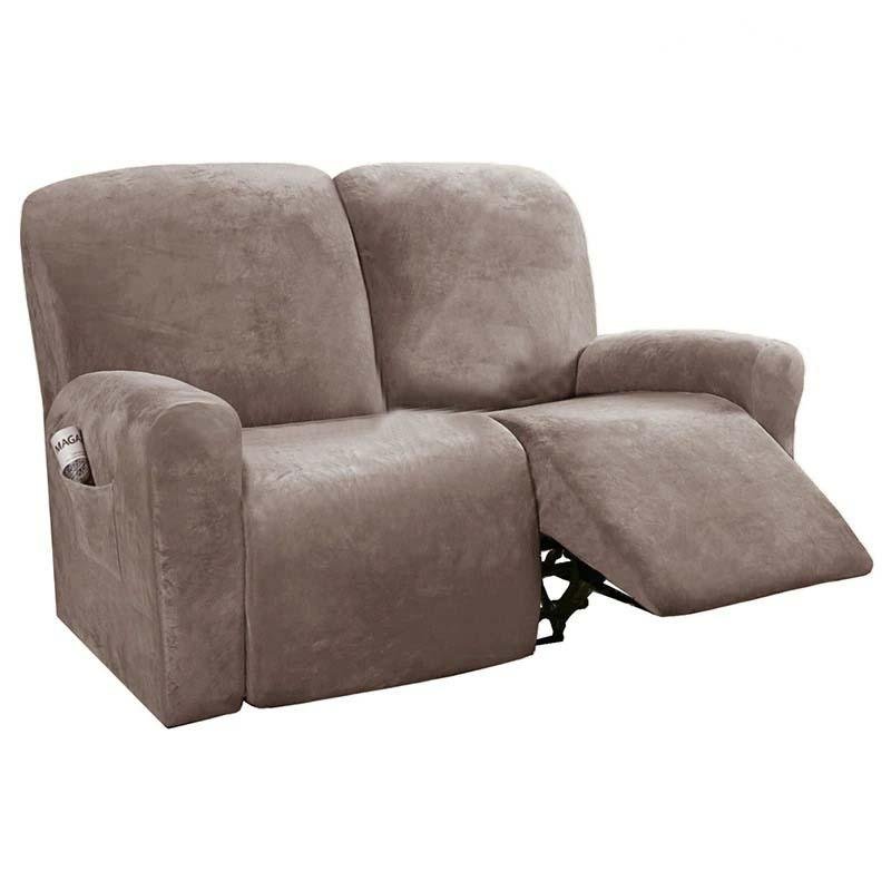 Premium Velvet Recliner Sofa Cover (Velvet) - Hika home