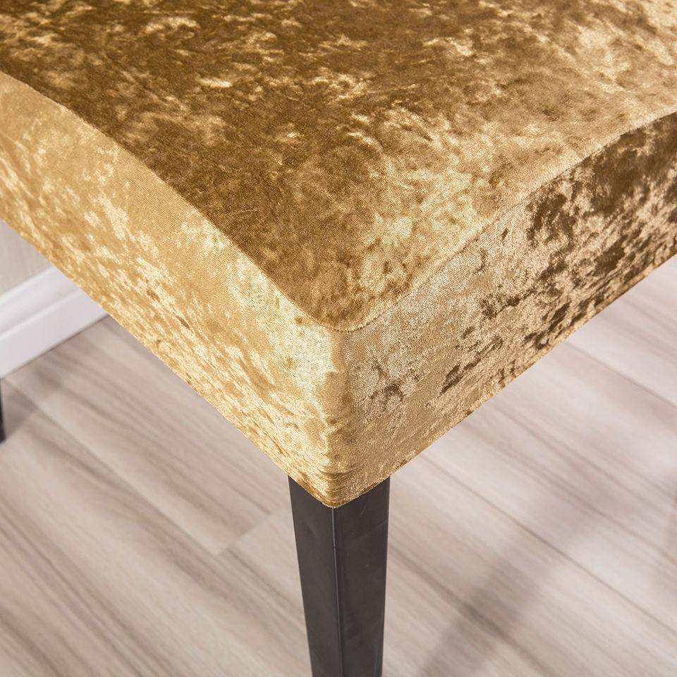 Shiny Velvet Dining Chair Covers (Super Soft) - Hika home