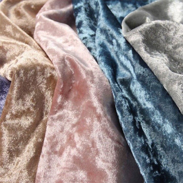 Shiny Velvet Dining Chair Covers (Super Soft) - Hika home