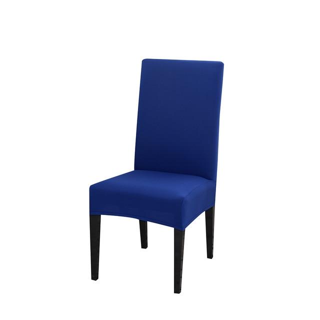 Standard Solid Color Chair Covers (Elastic Spandex) - Hika home