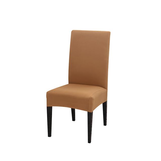 Standard Solid Color Chair Covers (Elastic Spandex) - Hika home