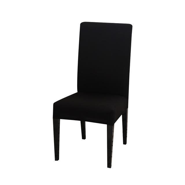 Standard Solid Color Chair Covers (Elastic Spandex) - Hika home