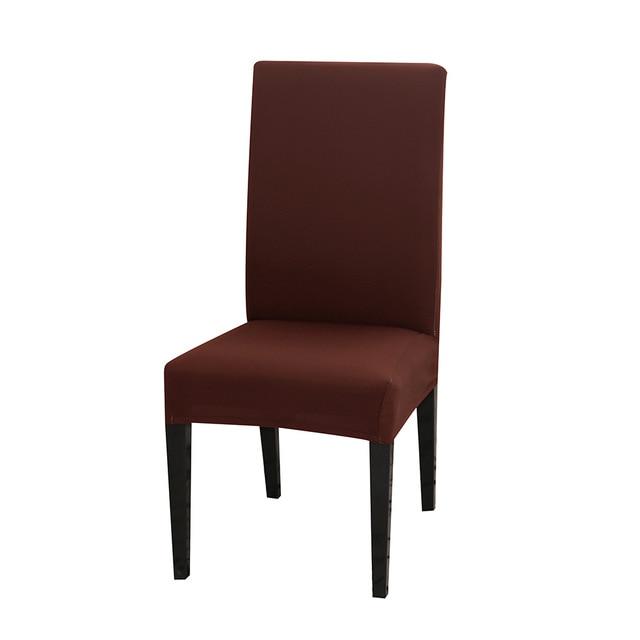 Standard Solid Color Chair Covers (Elastic Spandex) - Hika home
