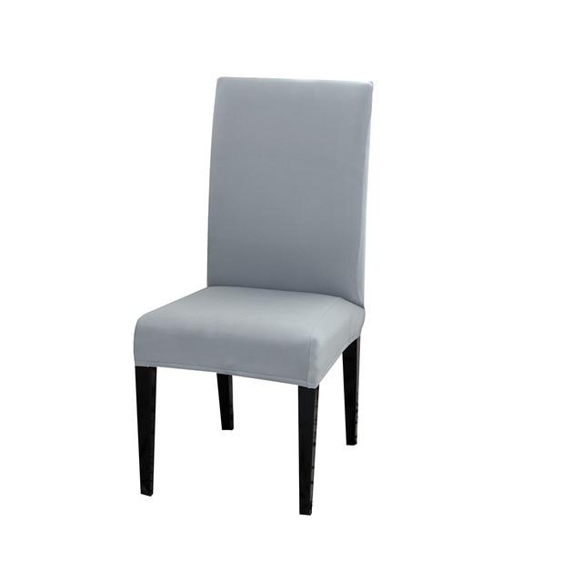 Standard Solid Color Chair Covers (Elastic Spandex) - Hika home