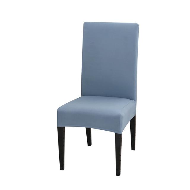Standard Solid Color Chair Covers (Elastic Spandex) - Hika home