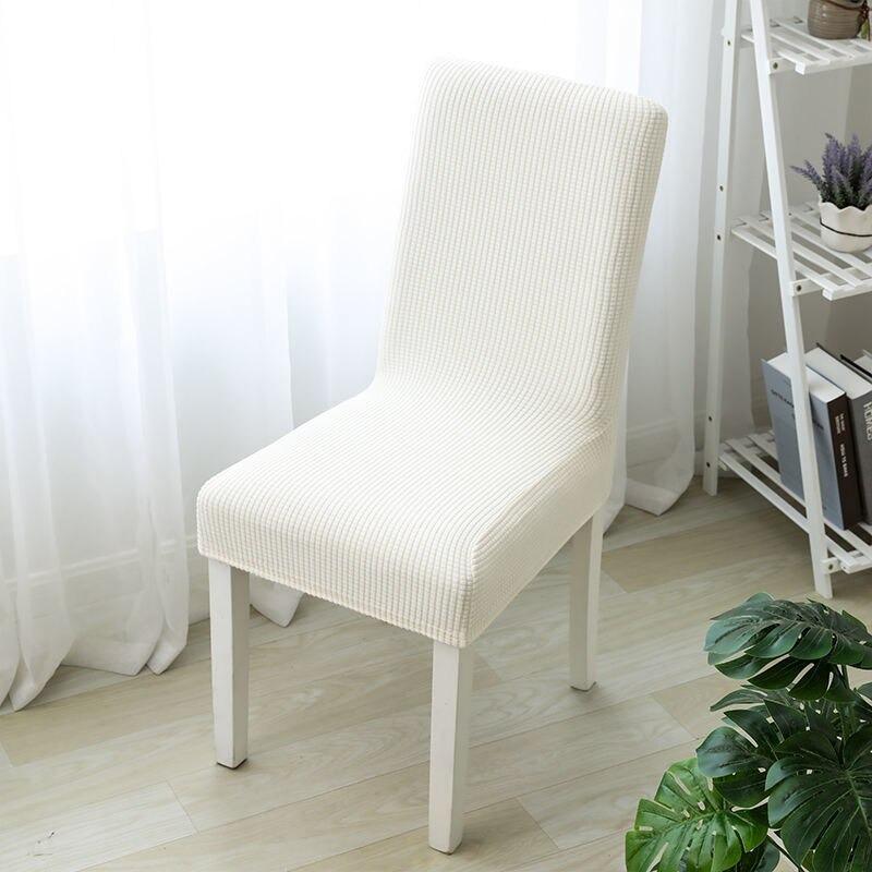 Standard Solid Color Chair Covers (Thick Soft) - Hika home