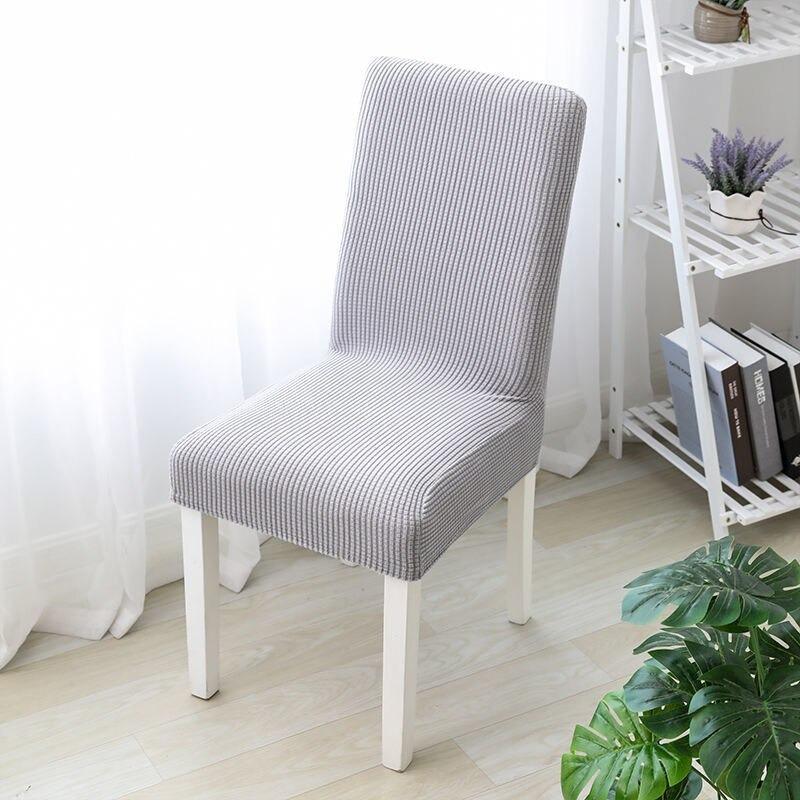 Standard Solid Color Chair Covers (Thick Soft) - Hika home