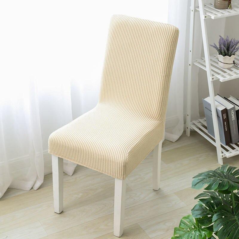 Standard Solid Color Chair Covers (Thick Soft) - Hika home