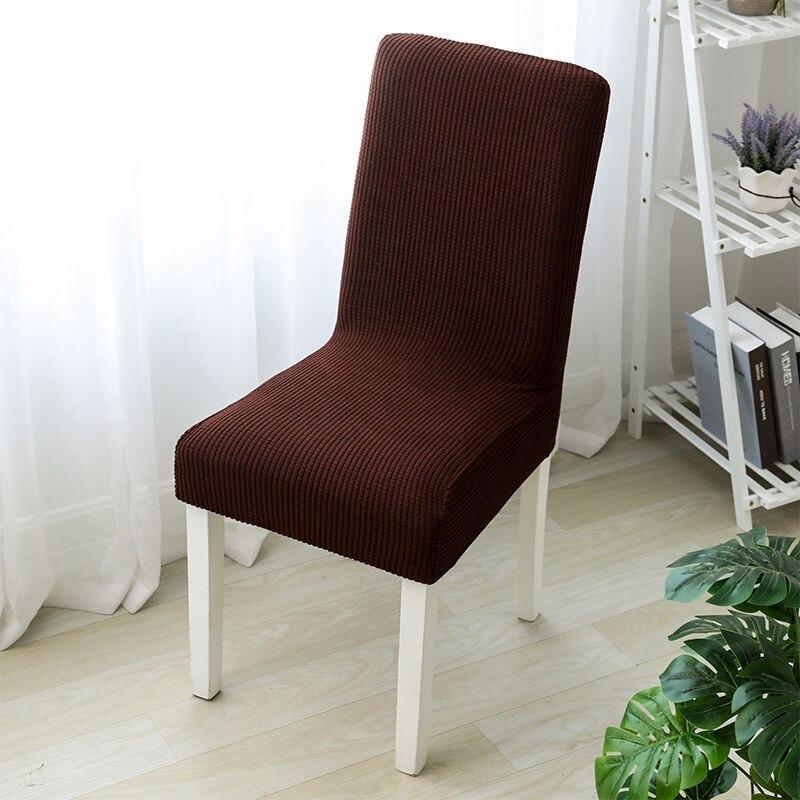 Standard Solid Color Chair Covers (Thick Soft) - Hika home