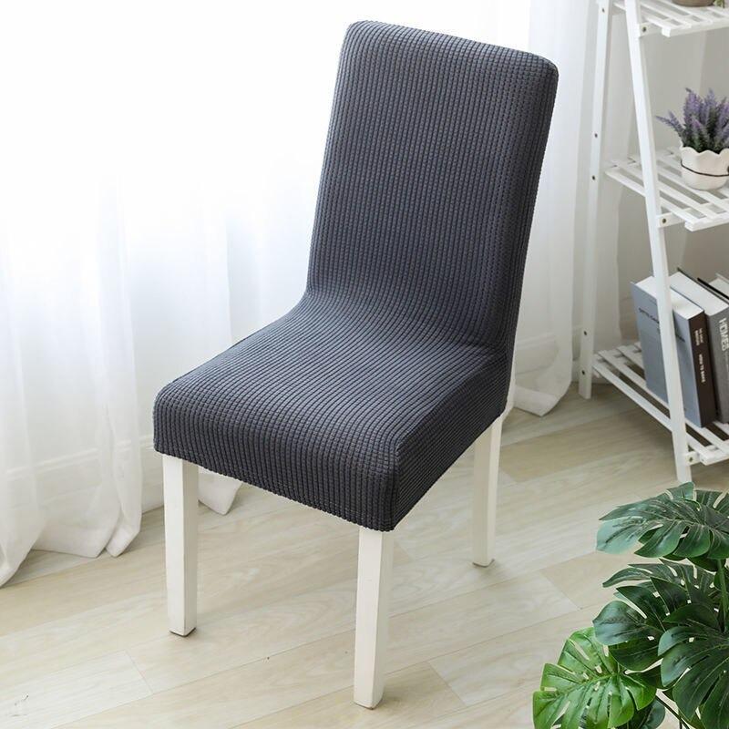 Standard Solid Color Chair Covers (Thick Soft) - Hika home