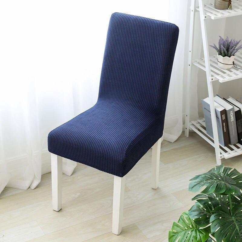Standard Solid Color Chair Covers (Thick Soft) - Hika home