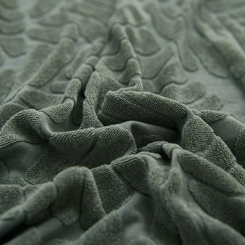 3D Luxury Leaves Embossed Jacquard Sofa Covers (WATER REPELLENT) - Hika home
