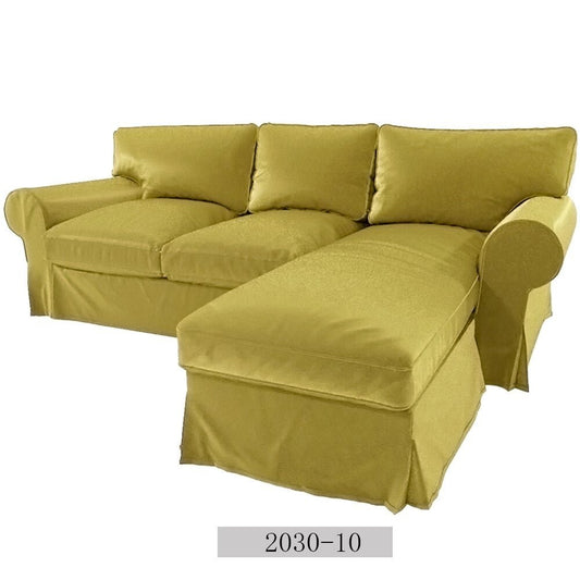 EKTORP 3-seat sofa with chaise longue - Hika home