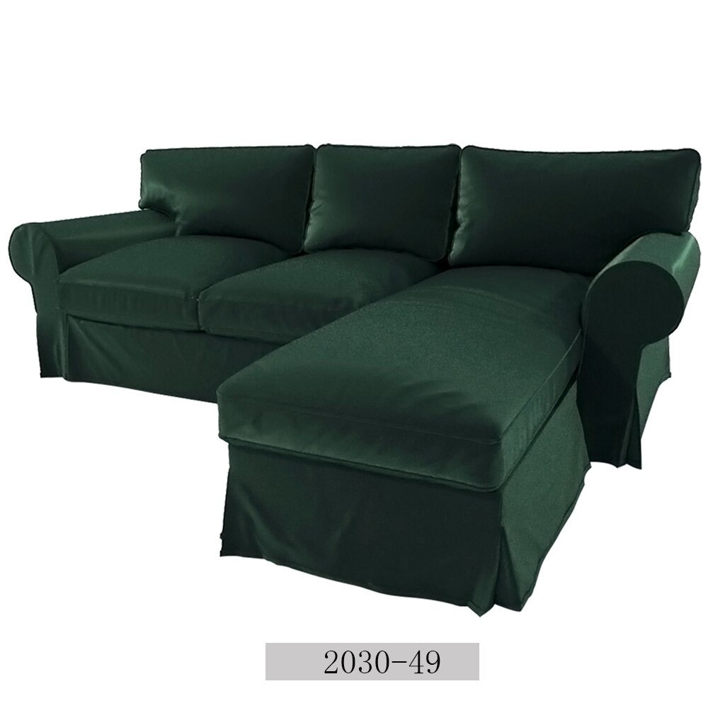 EKTORP 3-seat sofa with chaise longue - Hika home