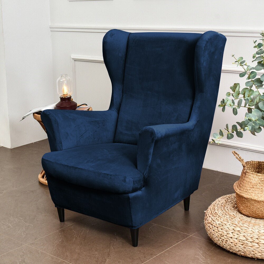 Ikea store navy chair