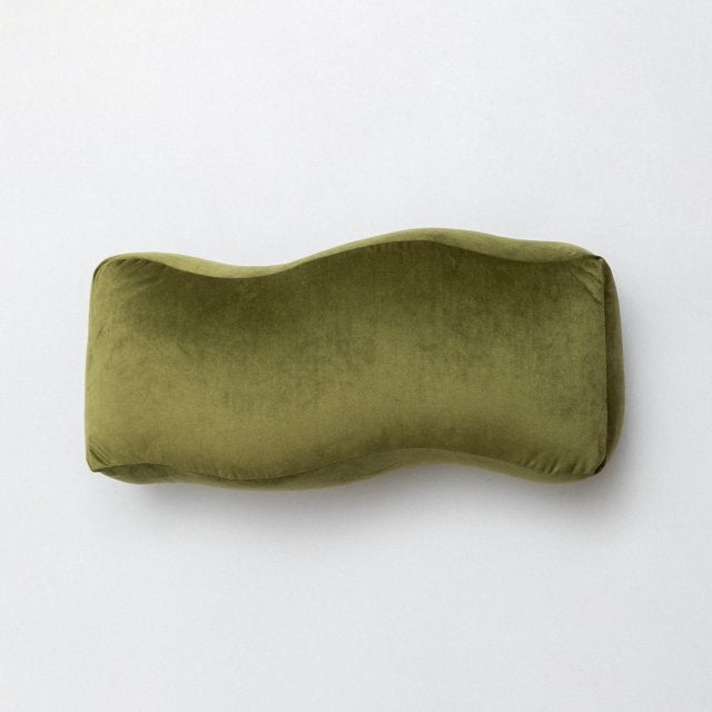 Nordic Velvet Pillow Wave Knot Cushion - Hika home
